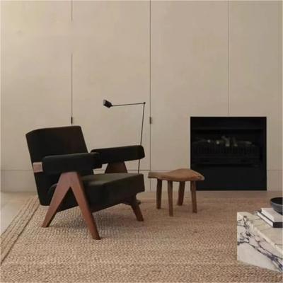 Solid wood single sofa chair