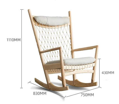 Rope woven Lounge chair