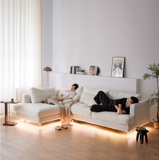 "Cream system" high levitating sofa