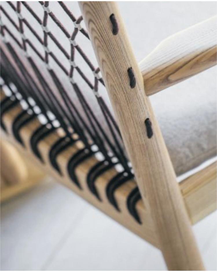 Rope woven Lounge chair