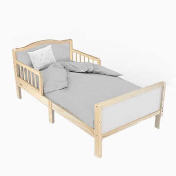 Solid wood children bed