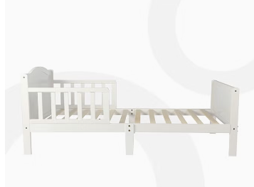 Solid wood children bed