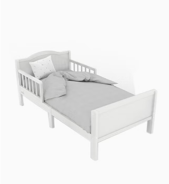 Solid wood children bed